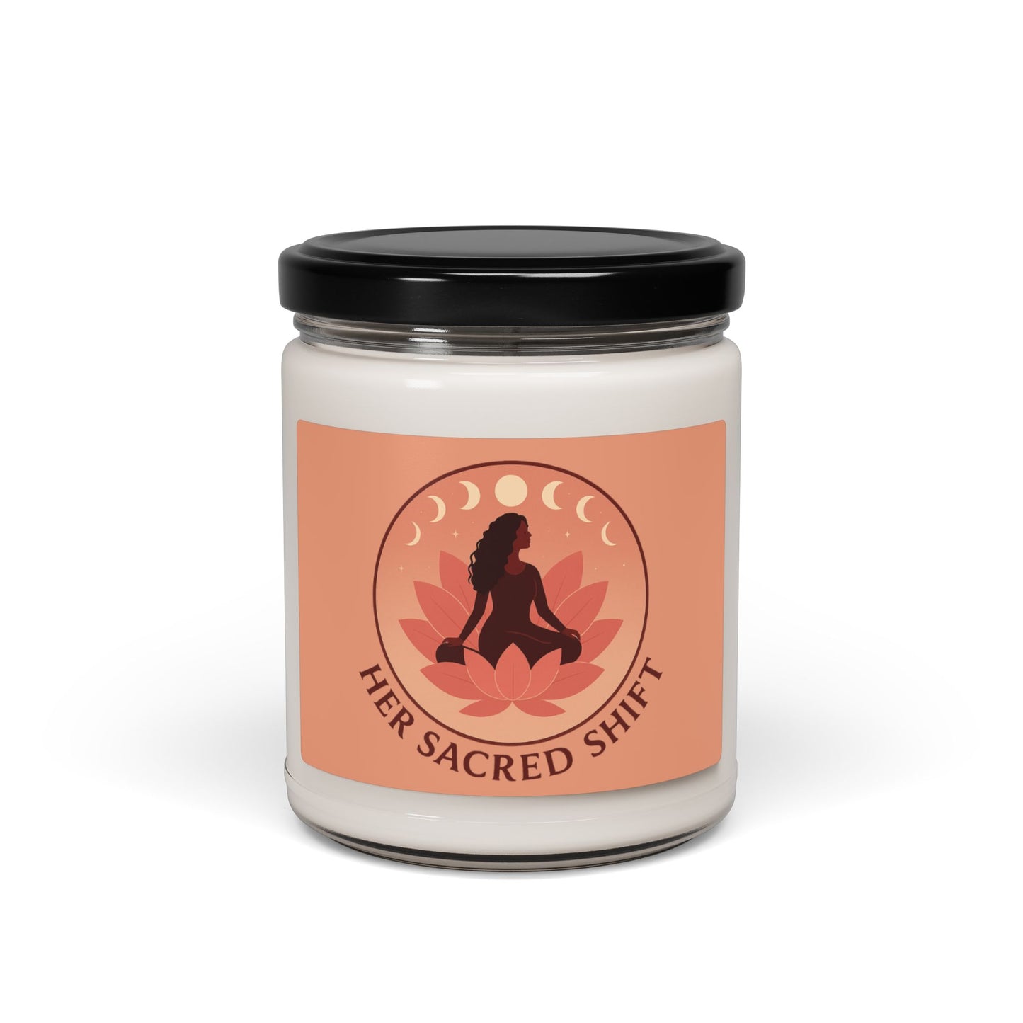 Pure Presence – Unscented Soy Candle- Her Sacred Shift, 9oz