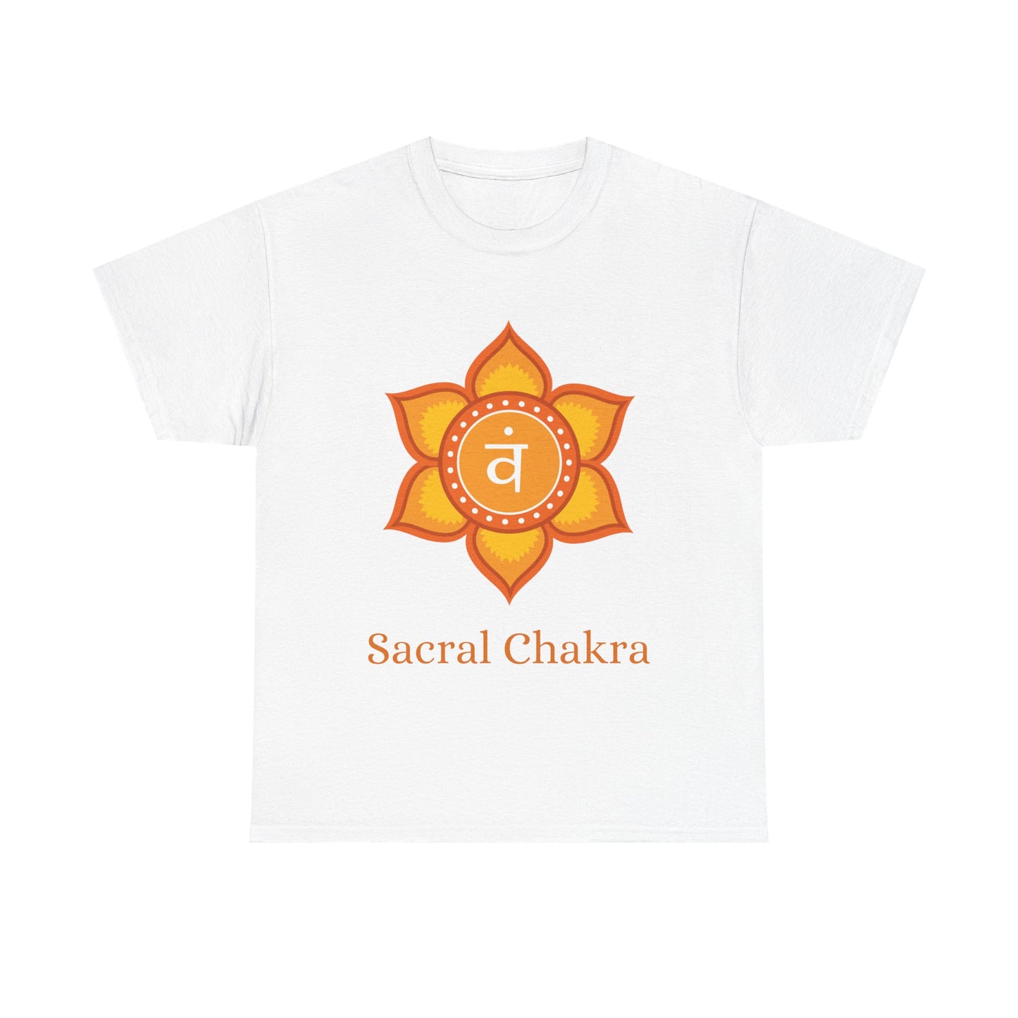 Sacral Chakra Flow Tee – Creative Energy Symbol Shirt