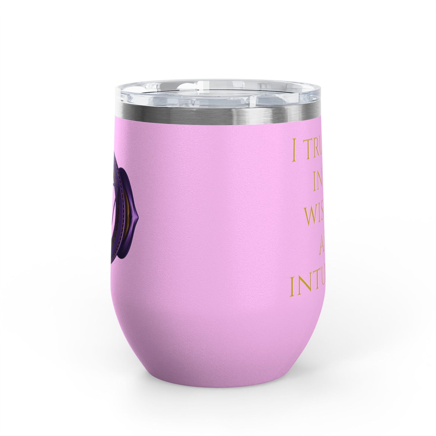 Third Eye Chakra Wine Tumbler – Awaken Inner Vision - 12oz