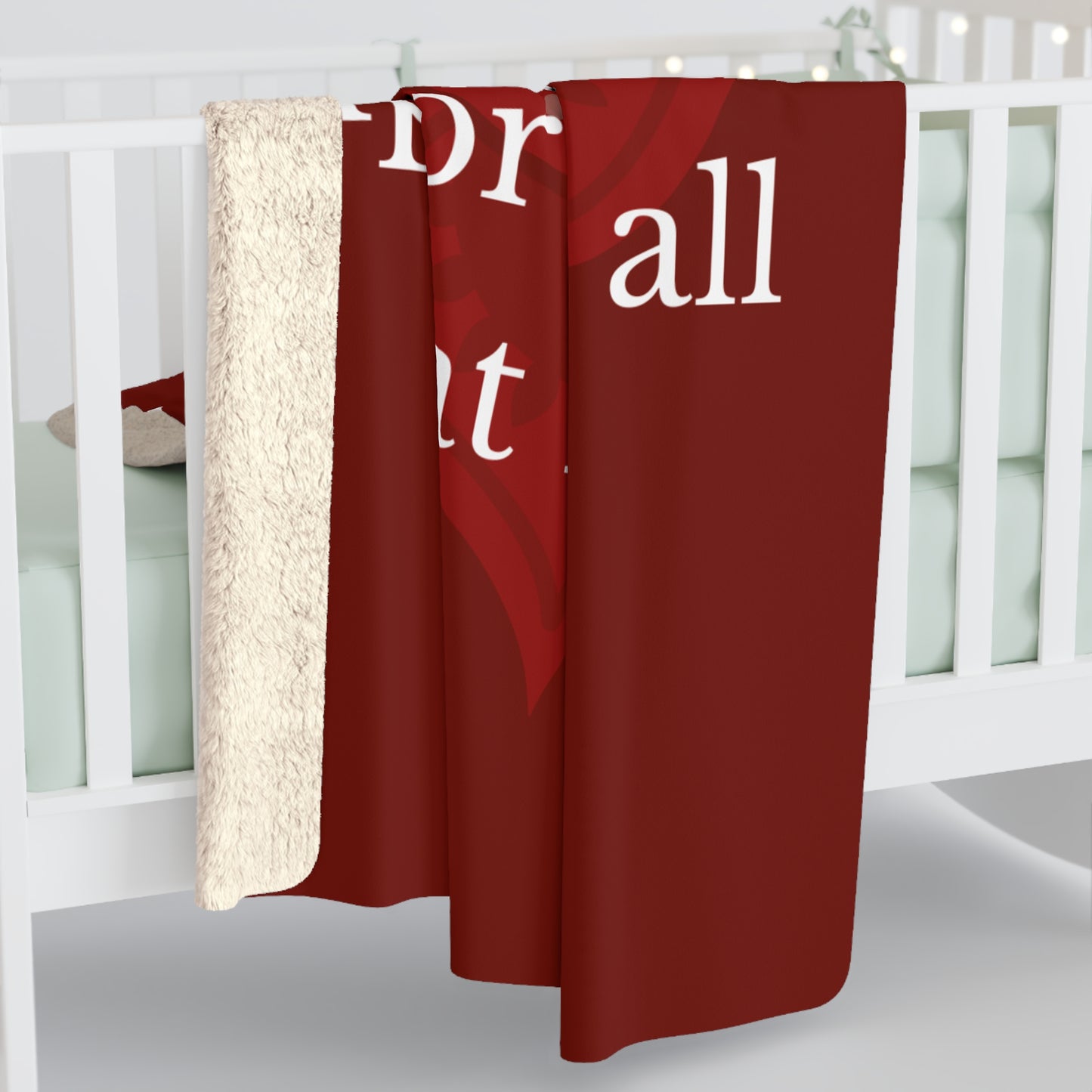 Root Chakra Premium Sherpa Blanket — Grounding, Stability & Sacred Support