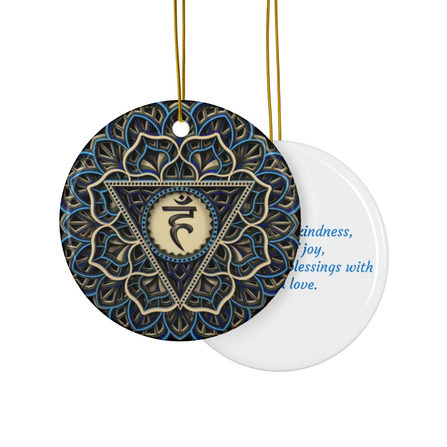 Ceramic Chakra Ornament Bundle – Seven Chakras of Christmas Light