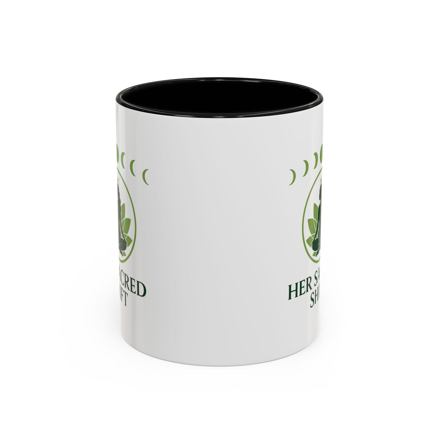 Her Sacred Shift Logo Mug – Heart Chakra Energy (11oz / 15oz)