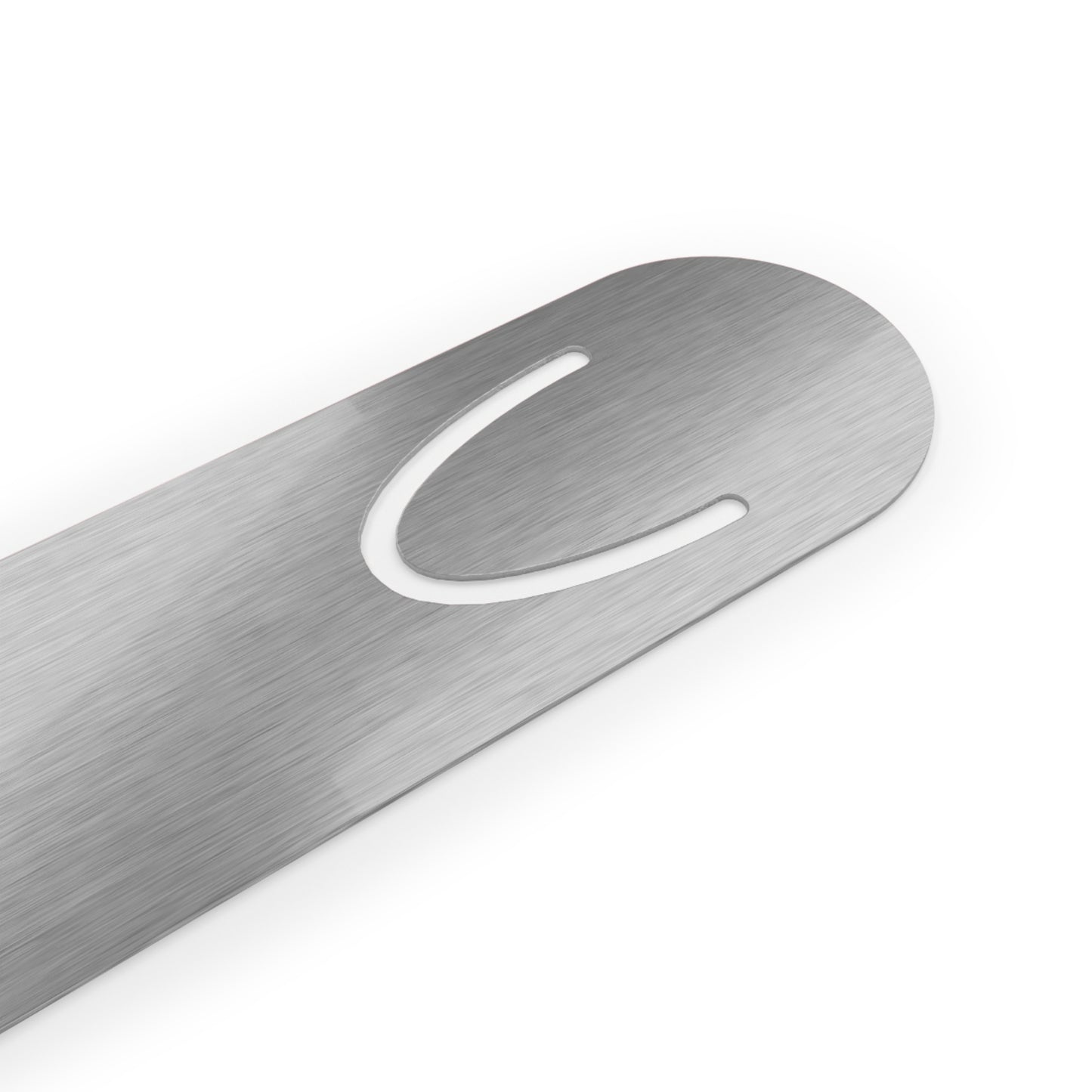 Root Chakra Stainless Steel Bookmark – “I Am Grounded in Peace”