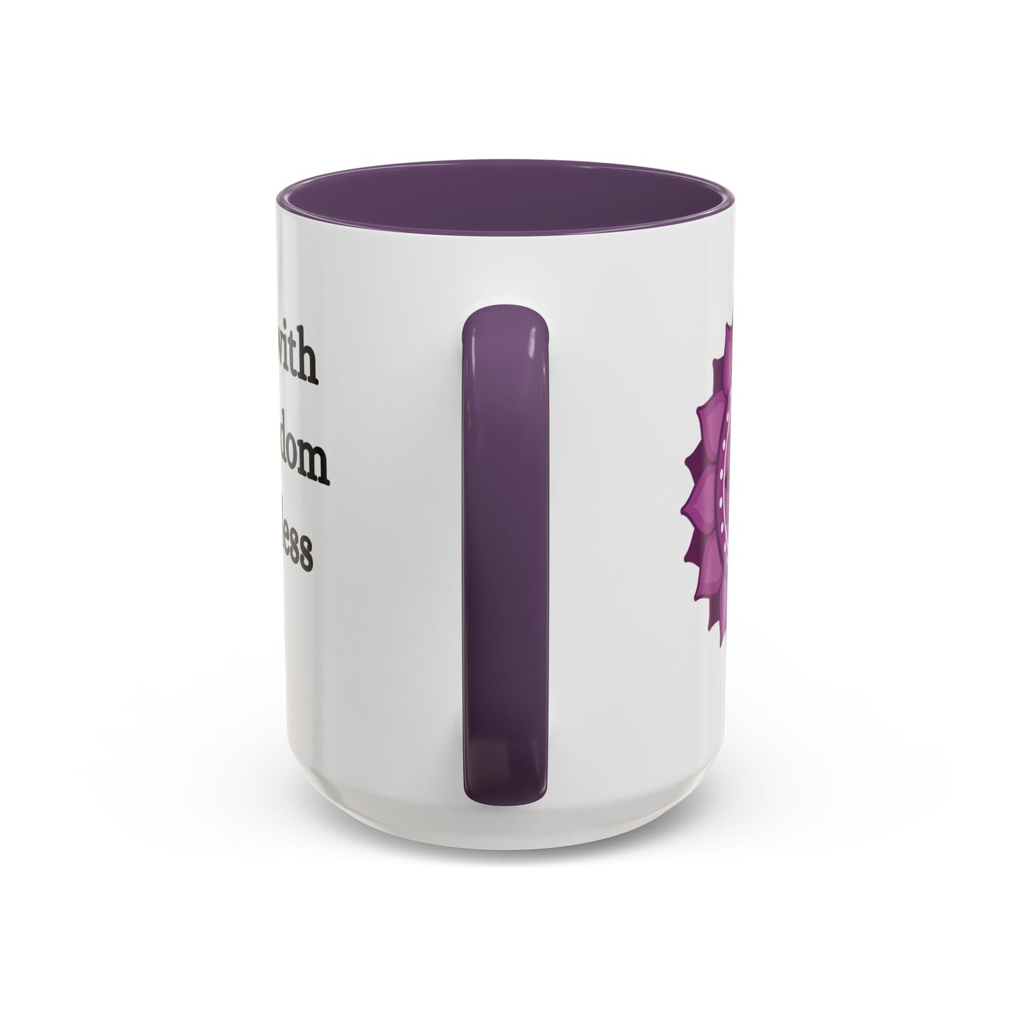 Crown Chakra Mug – I Am One with Divine Wisdom and Limitless Grace (11oz / 15oz)