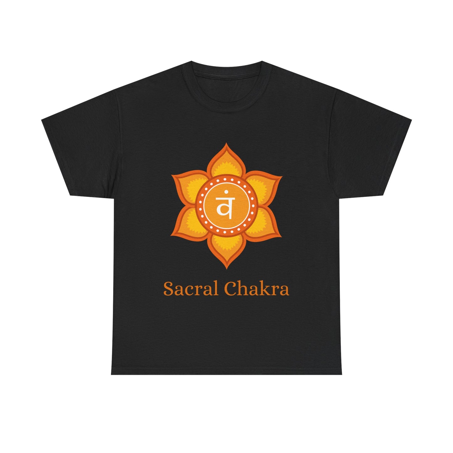 Sacral Chakra Flow Tee – Creative Energy Symbol Shirt