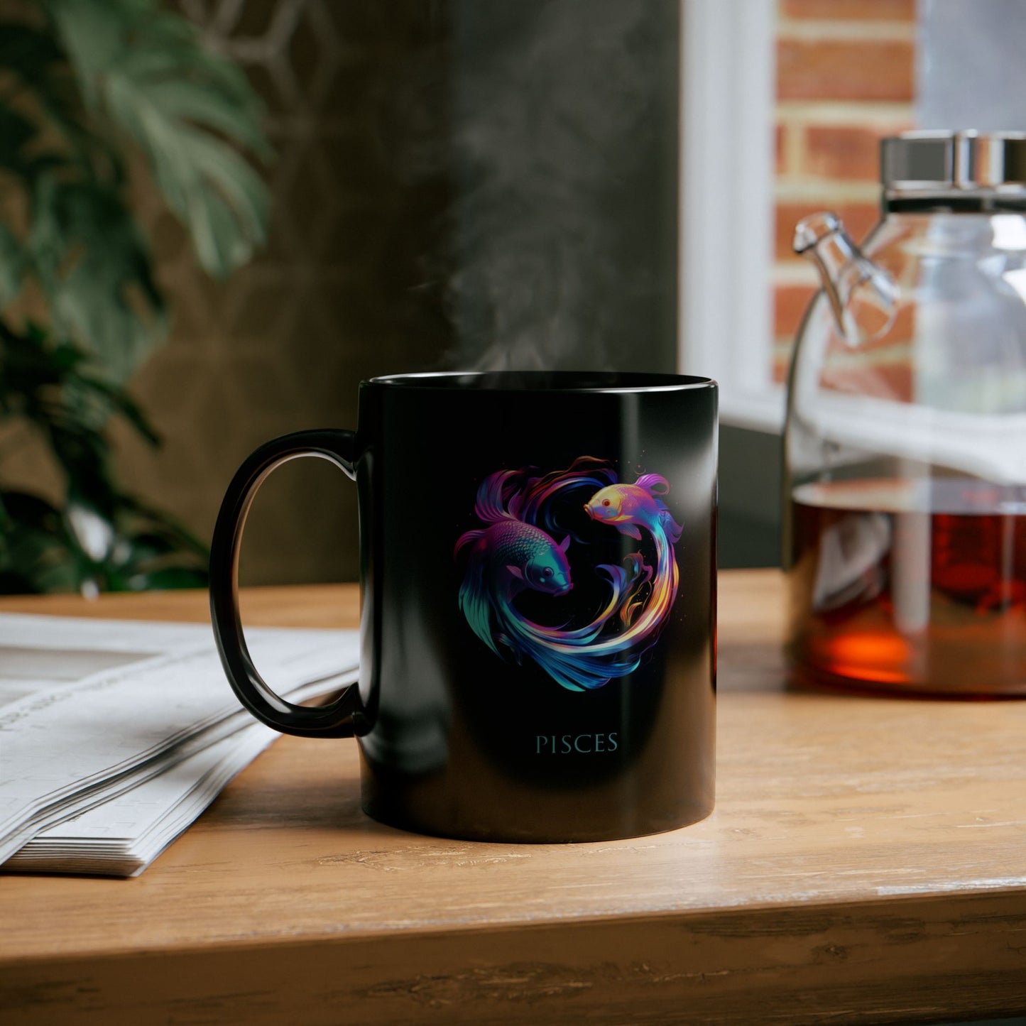 Pisces Zodiac Affirmation Mug – Compassionate & Intuitive