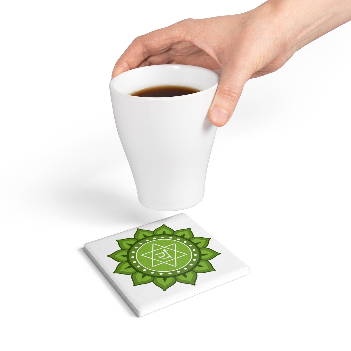 Heart Chakra Coaster – Love, Balance & Inner Peace