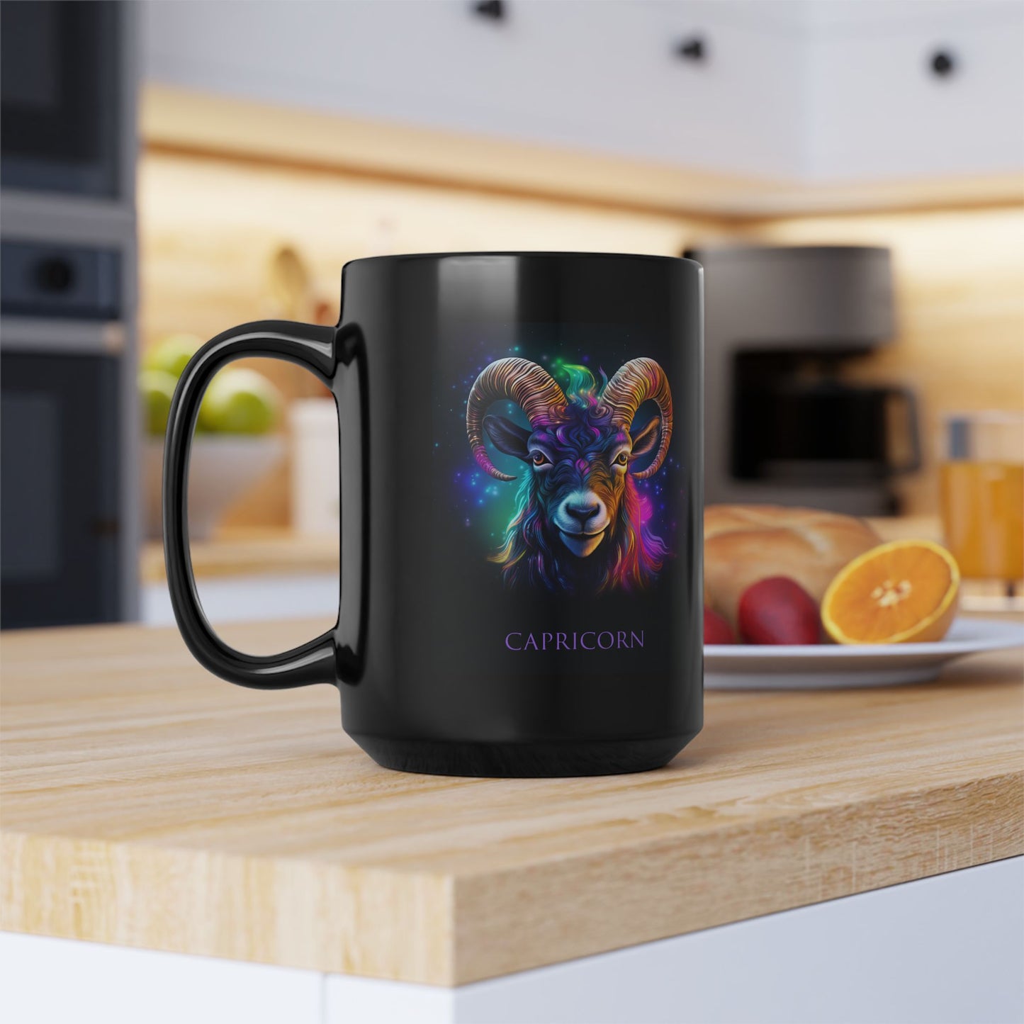 Capricorn Zodiac Affirmation Mug – Ambitious & Steadfast