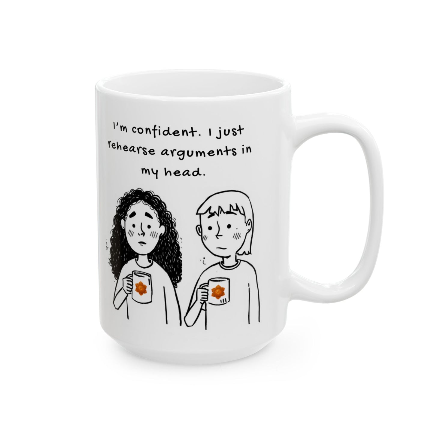 Animated Sacral Chakra Mug – Feeling My Feelings… Loudly 11oz, 15oz