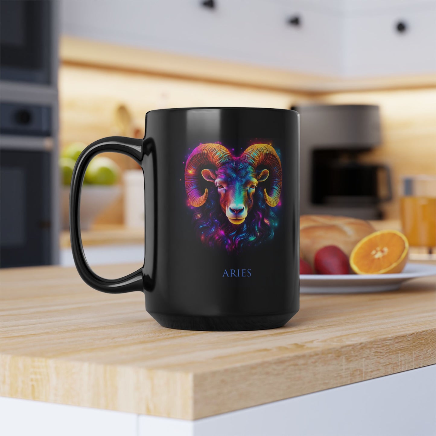 Aries Zodiac Affirmation Mug – Bold & Fearless