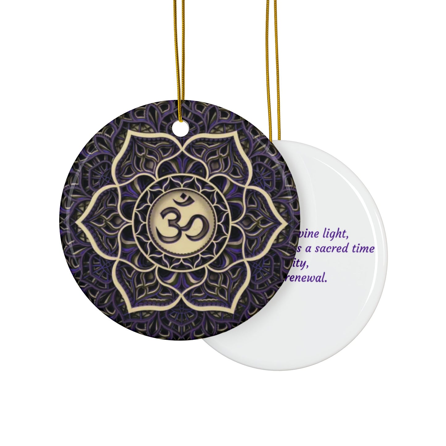 Ceramic Chakra Ornament Bundle – Seven Chakras of Christmas Light
