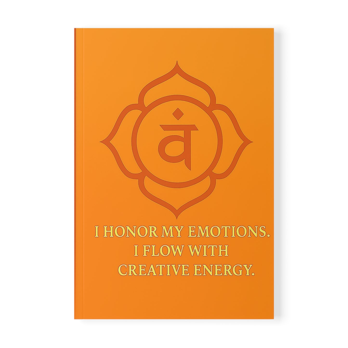 Sacral Chakra A5 Notebook – “Her Sacred Flow”