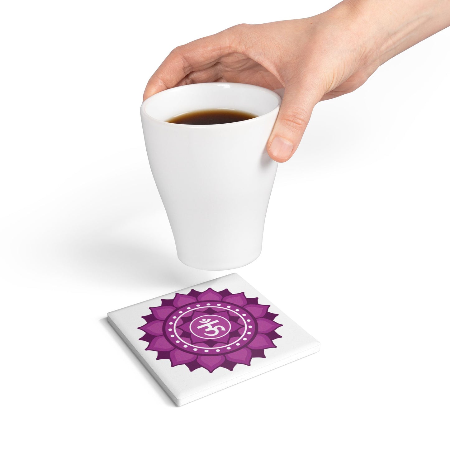 Crown Chakra Coaster – Connect to Divine Peace & Higher Wisdom