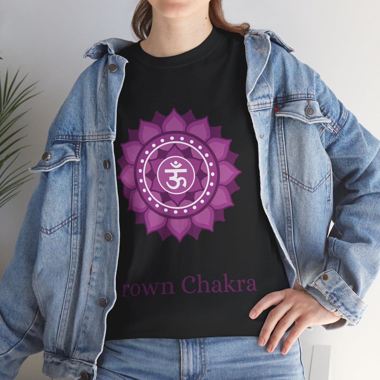 Crown Chakra Symbol T-Shirt – Spiritual Connection & Enlightenment