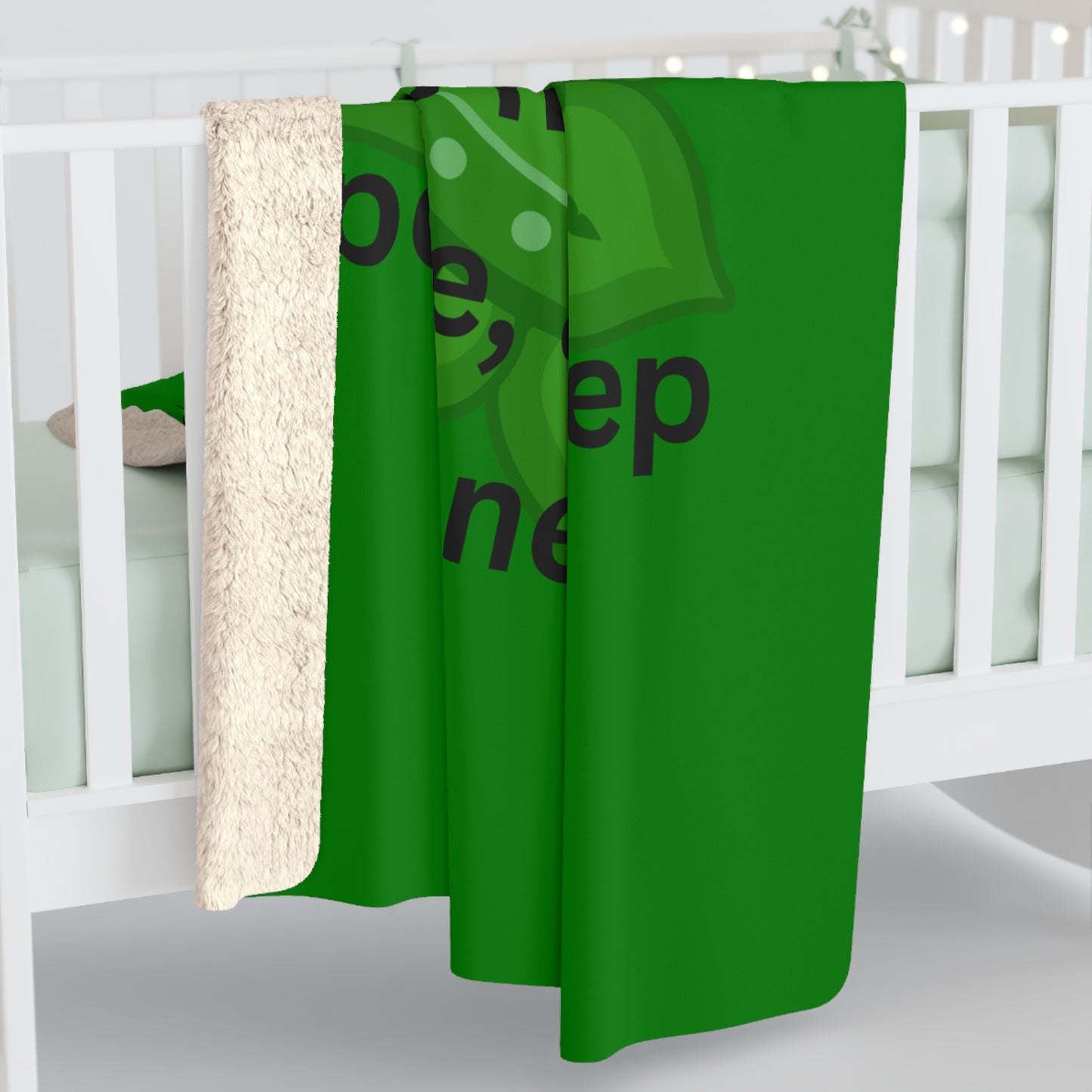 Heart Chakra Premium Sherpa Blanket — Love, Healing & Emotional Connection