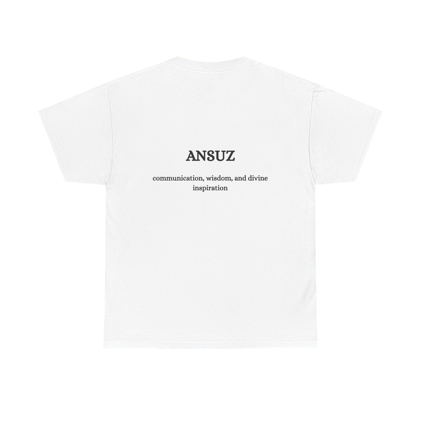 ANSUZ – Divine Message Rune Tee | Speak with Clarity, Live with Purpose