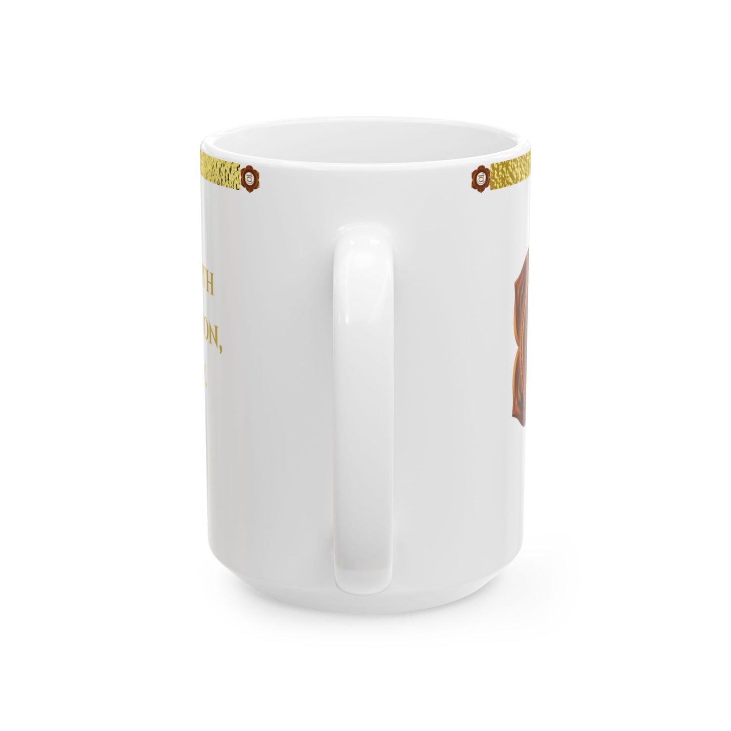 Sacral Chakra Mug – Flowing in Creativity & Passion (Golden Collection, 15oz)