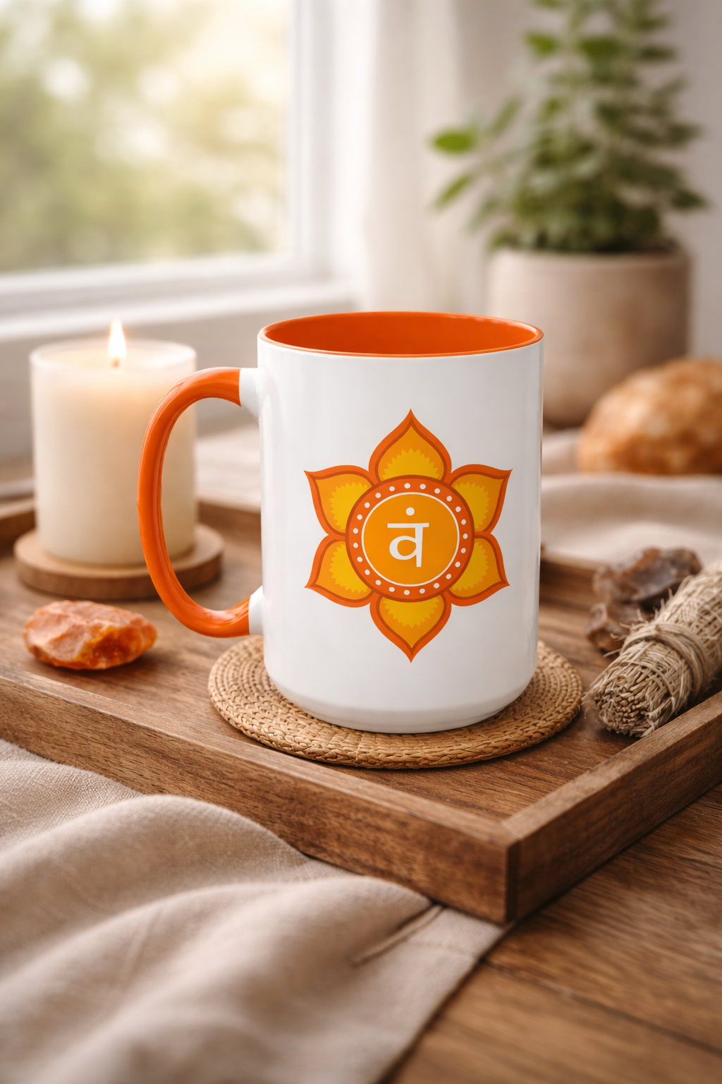 Flow in Love: Sacral Chakra Cozy Self-Care Gift Set (Mother’s Day Edition)