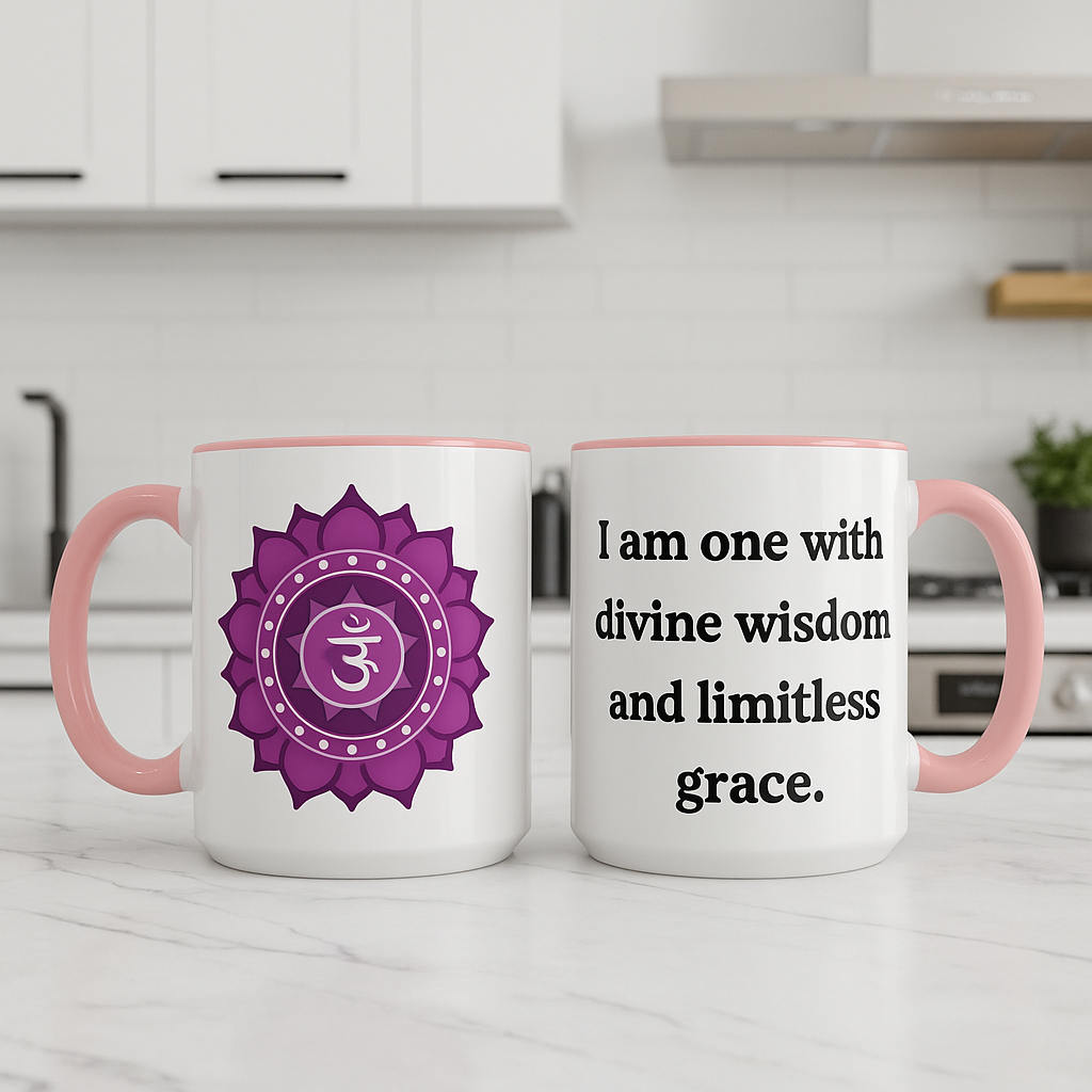 Crown Chakra Drinkware Set – Awaken Divine Connection