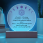 Crown Chakra Light Plaque – “Crowned in Clarity”