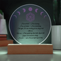 Crown Chakra Light Plaque – “Crowned in Clarity”