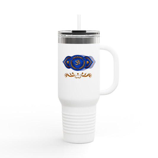 Third Eye Chakra 40oz Luxe Hydration Tumbler – Intuitive Vision Edition