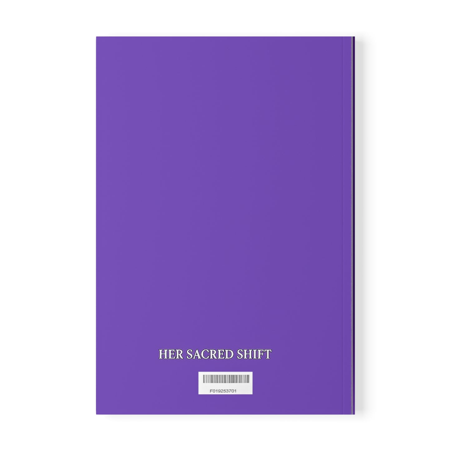 Crown Chakra A5 Notebook – I Am Light. I Am Divine. I Am One.