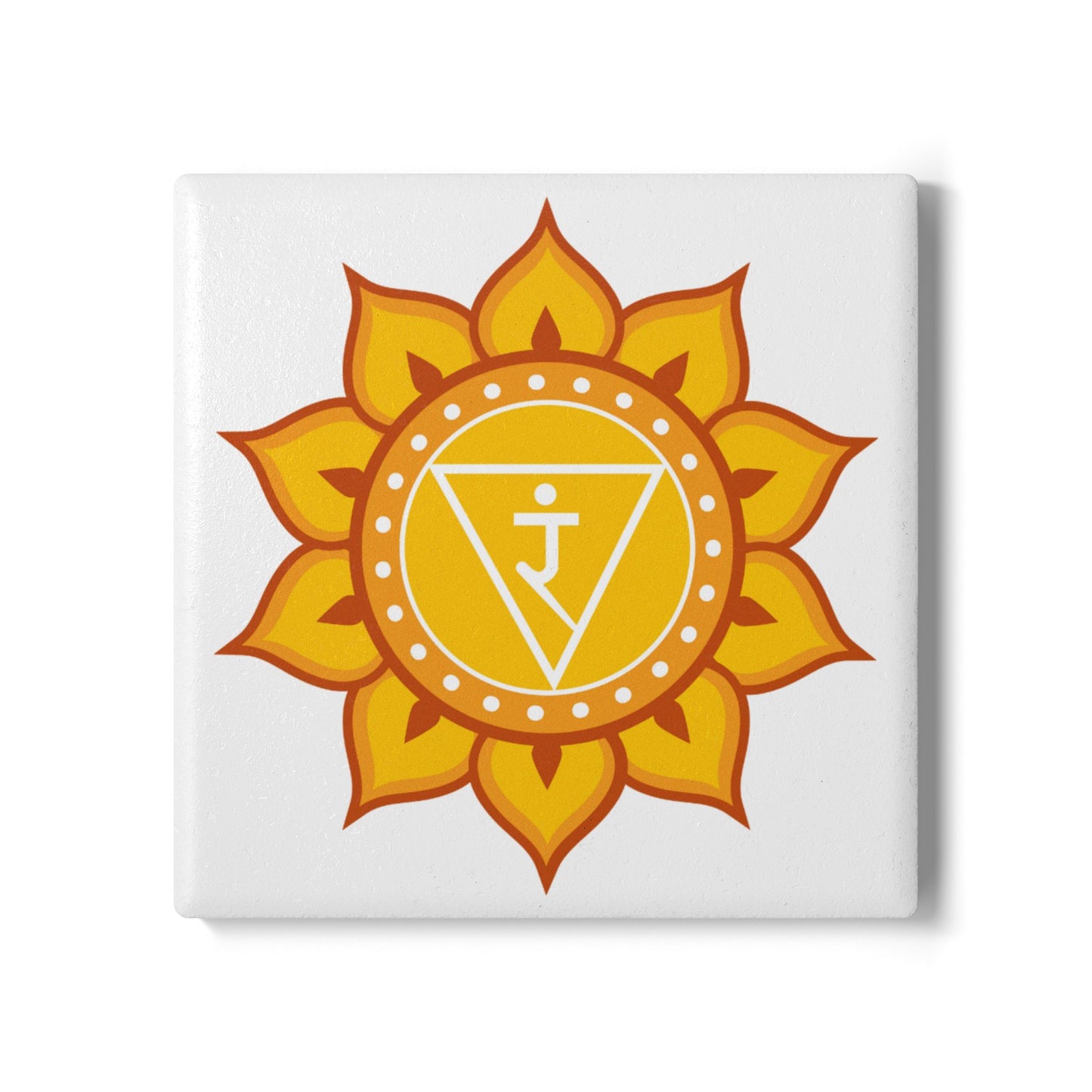 Solar Plexus Chakra Coaster – Confidence, Power & Inner Strength