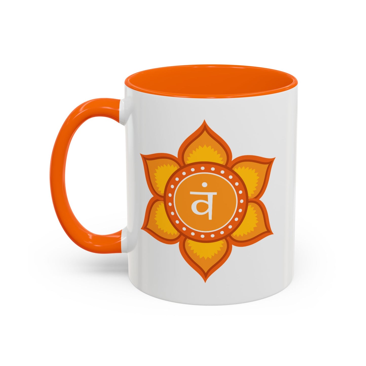 Sacral Chakra Mug – I Flow with Joy, Passion, and Divine Creation (11oz / 15oz)