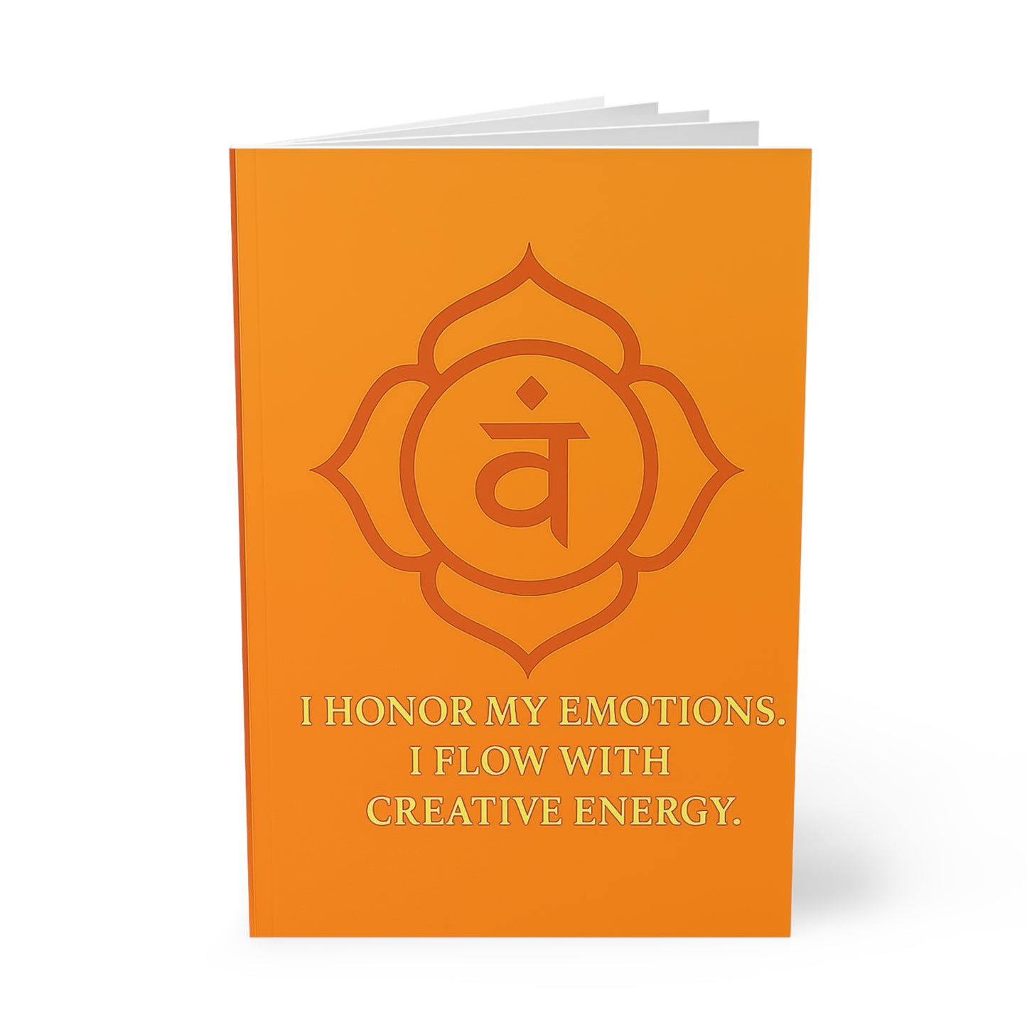 Sacral Chakra A5 Notebook – “Her Sacred Flow”