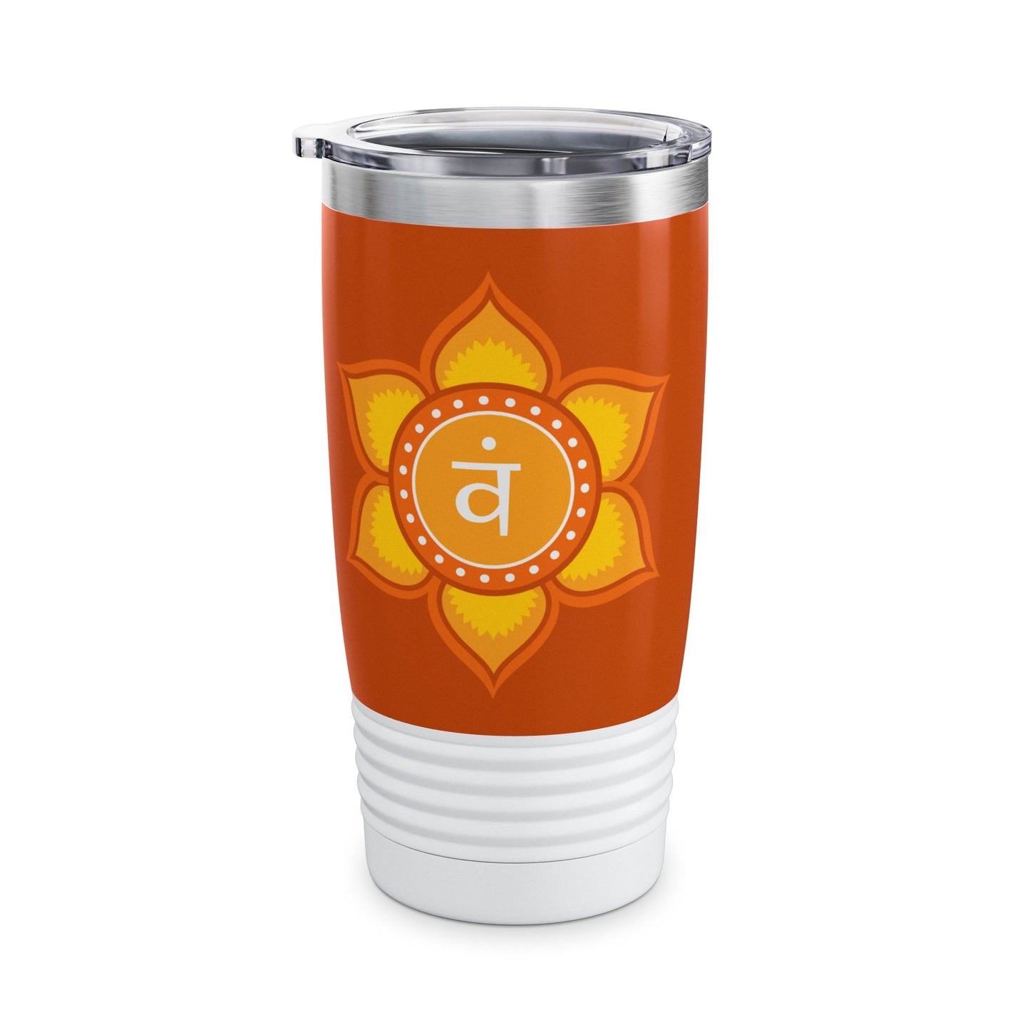 Sacral Chakra Stainless Steel 20oz Tumbler – Creativity & Flow