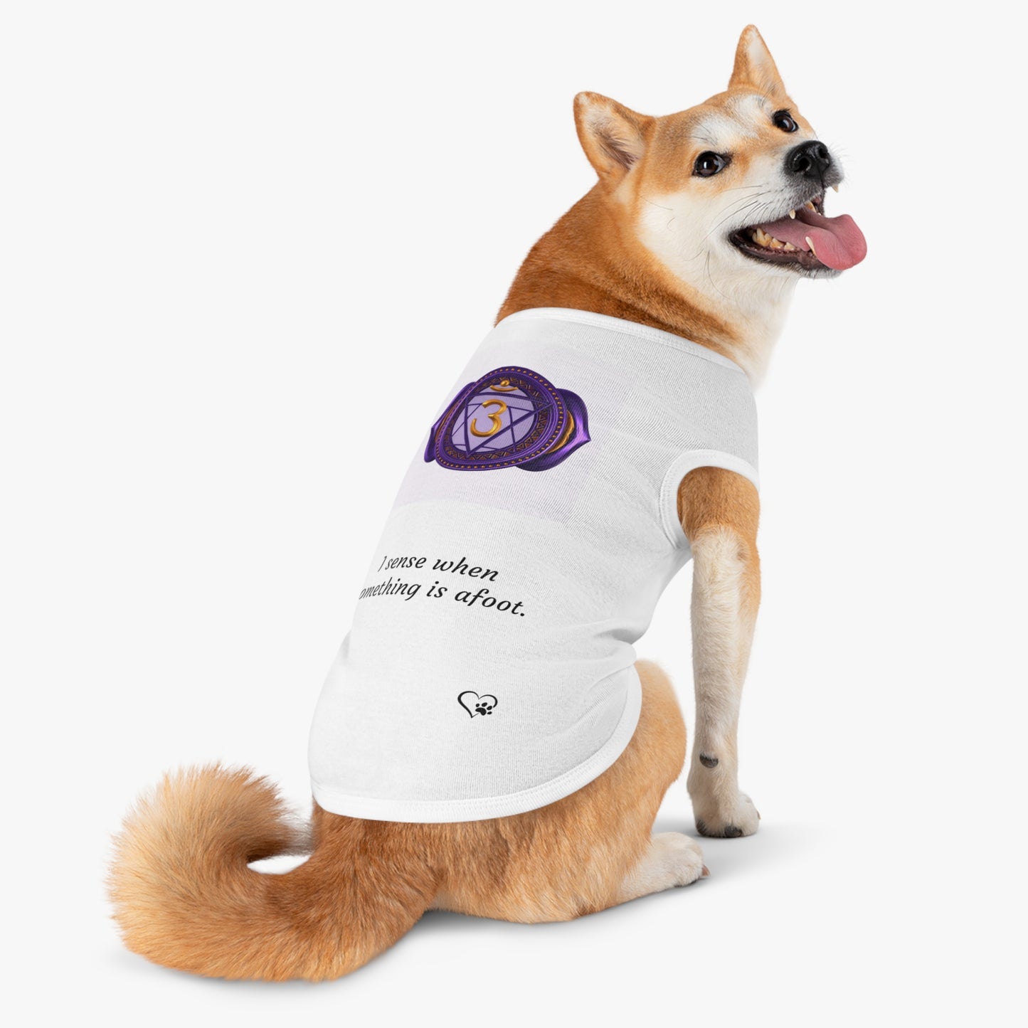 Sacred Guardian Pet Tank – Third Eye Chakra (Intuition & Awareness)