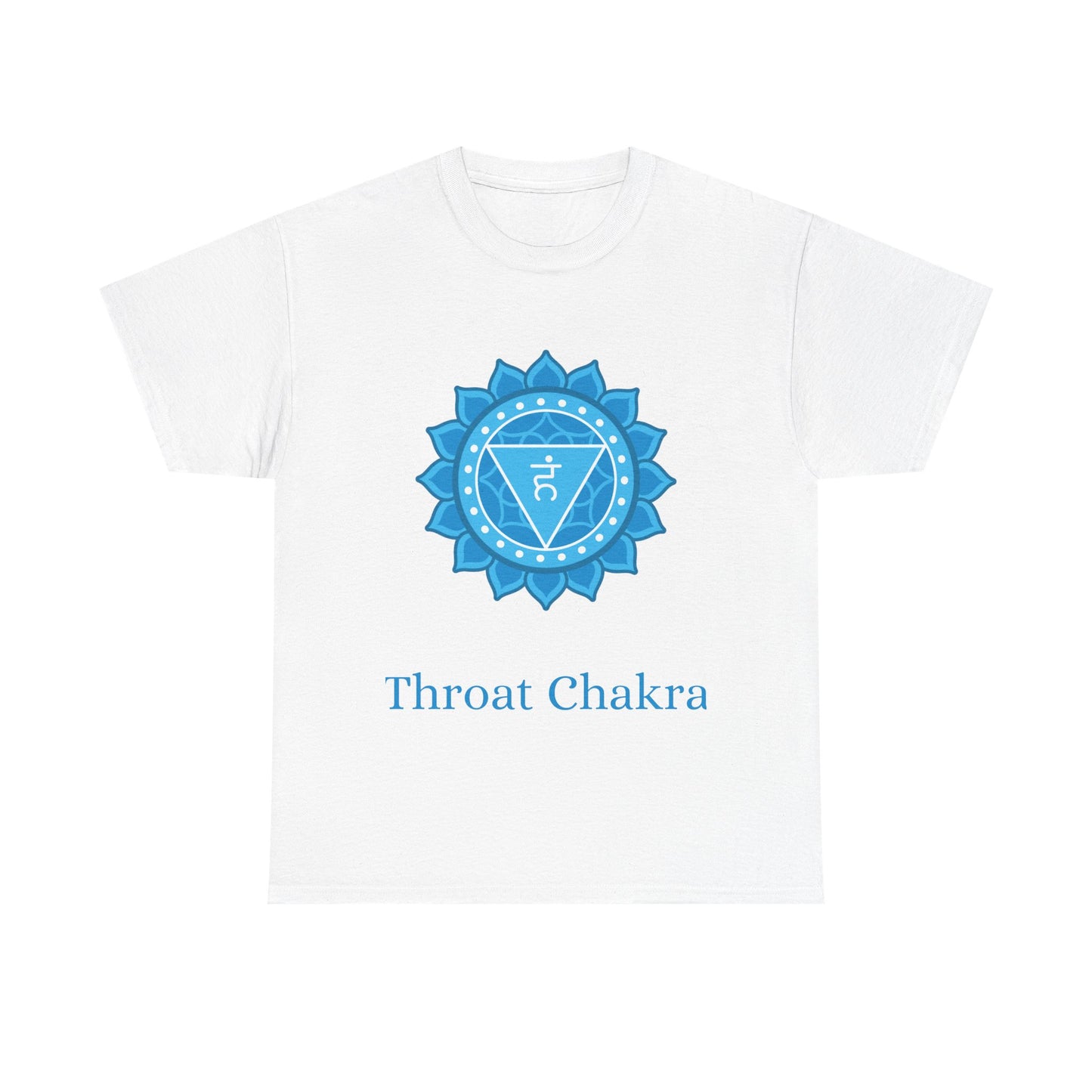 Throat Chakra Symbol T-Shirt – Truth, Clarity & Expression