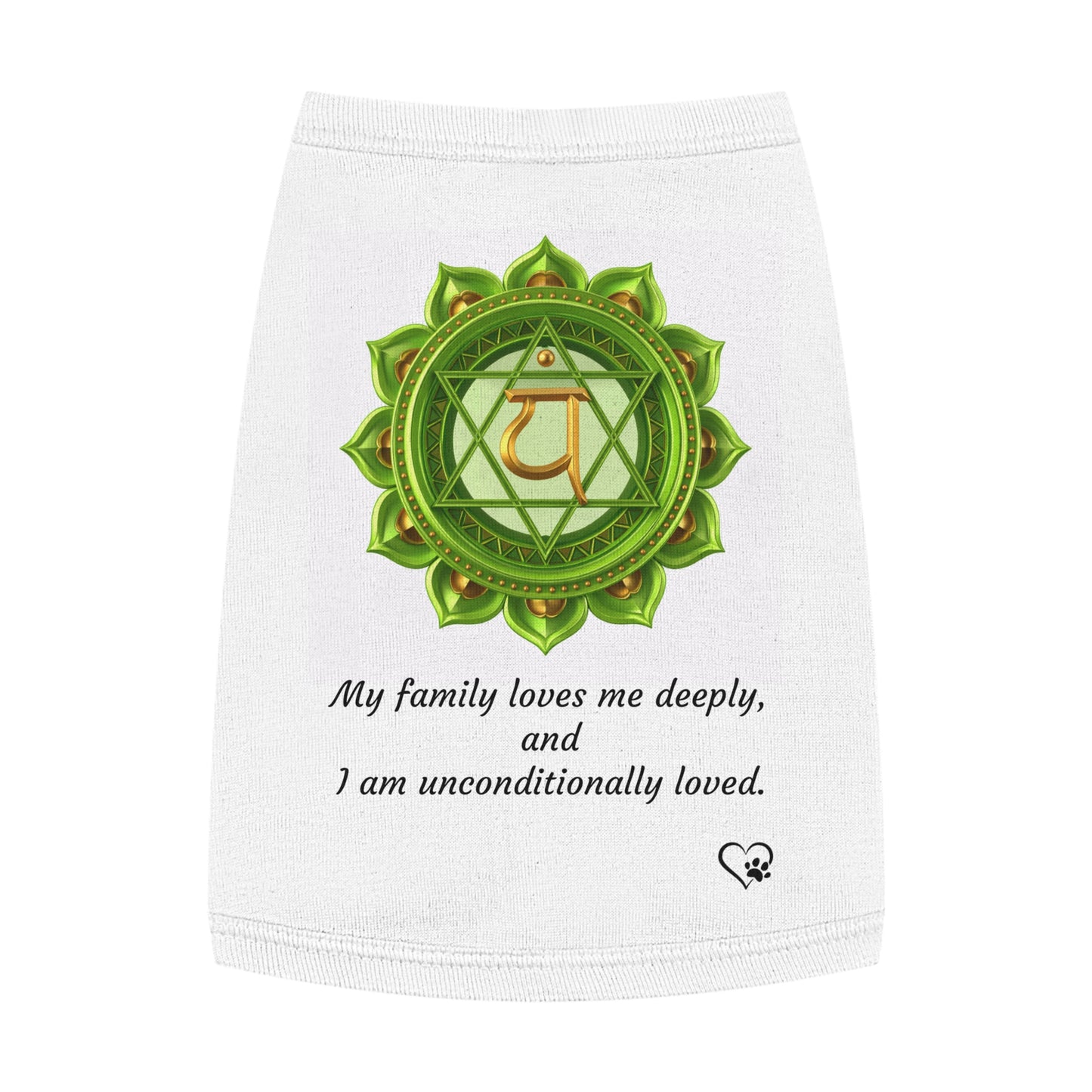 Sacred Guardian Pet Tank – Heart Chakra (Unconditional Love)