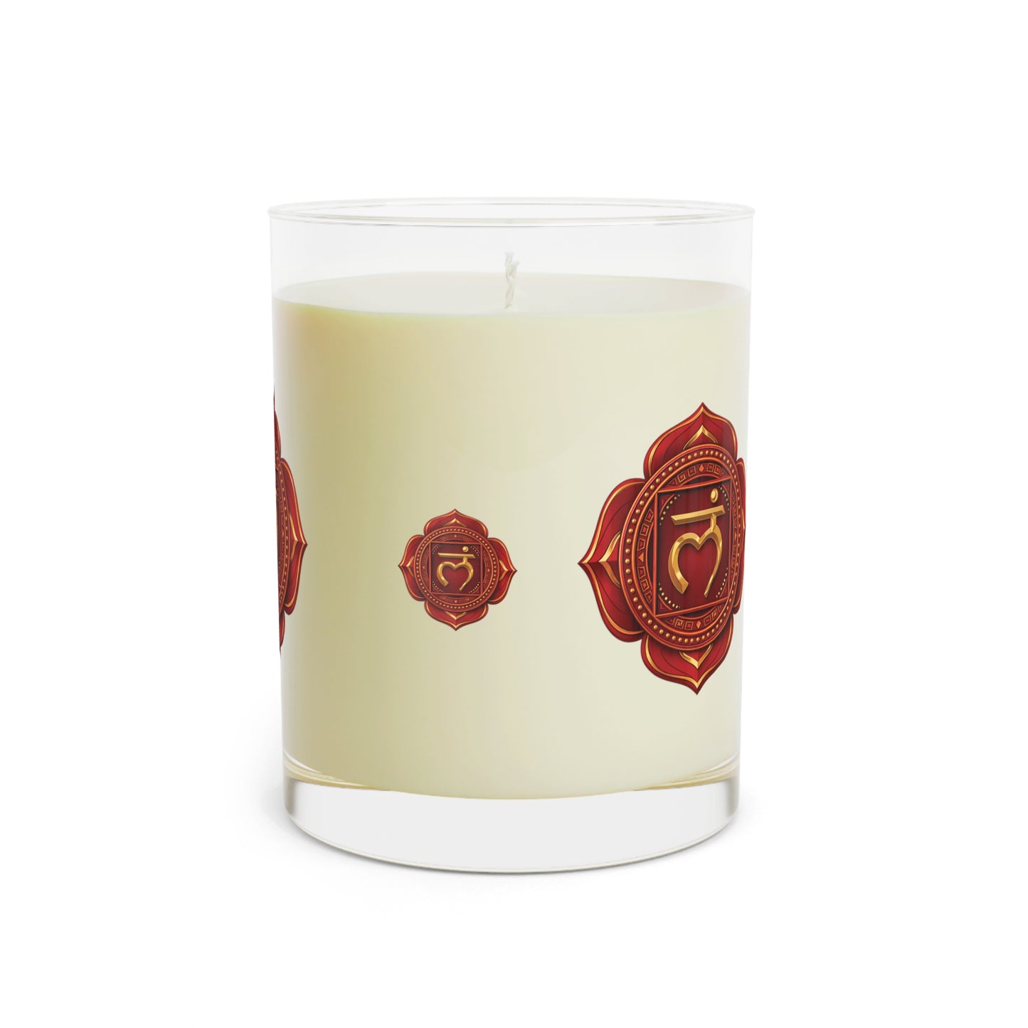 Rooted & Secure™ Root Chakra Ritual Candle — 11oz Scented Soy Glass Candle