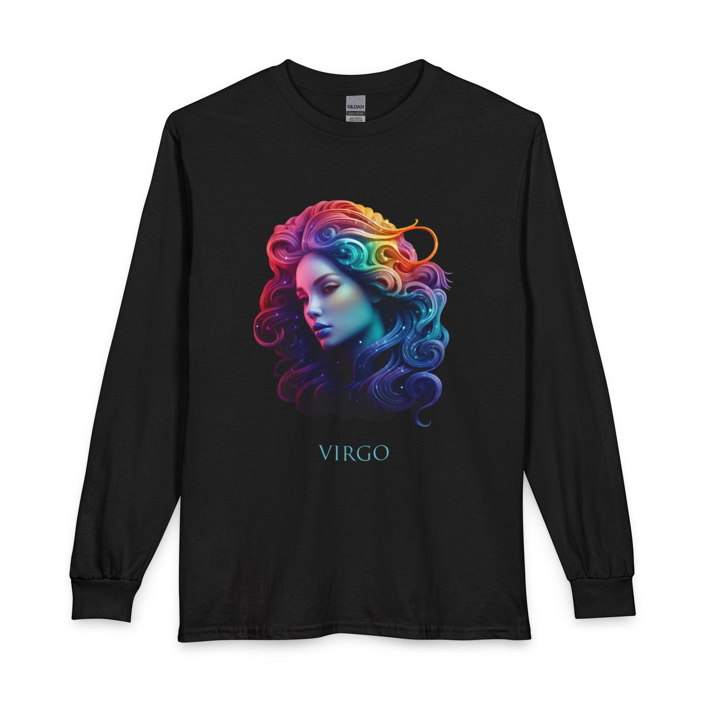Virgo Long Sleeve Zodiac T-Shirt – Precision, Grace & Inner Power