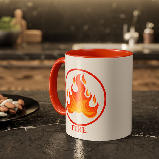 Fire Element Affirmation Mug – Passion & Purpose