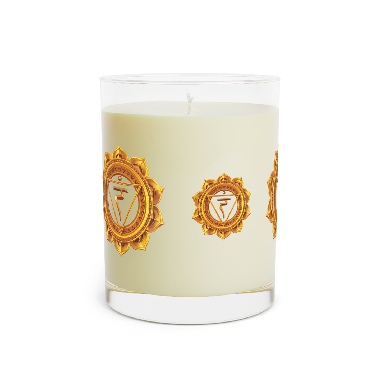 Solar Plexus Chakra Ritual Candle – Ignite Your Inner Power — 11oz Scented Glass Candle
