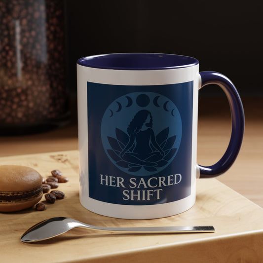 Her Sacred Shift Logo Mug – Third Eye Energy (11oz / 15oz)