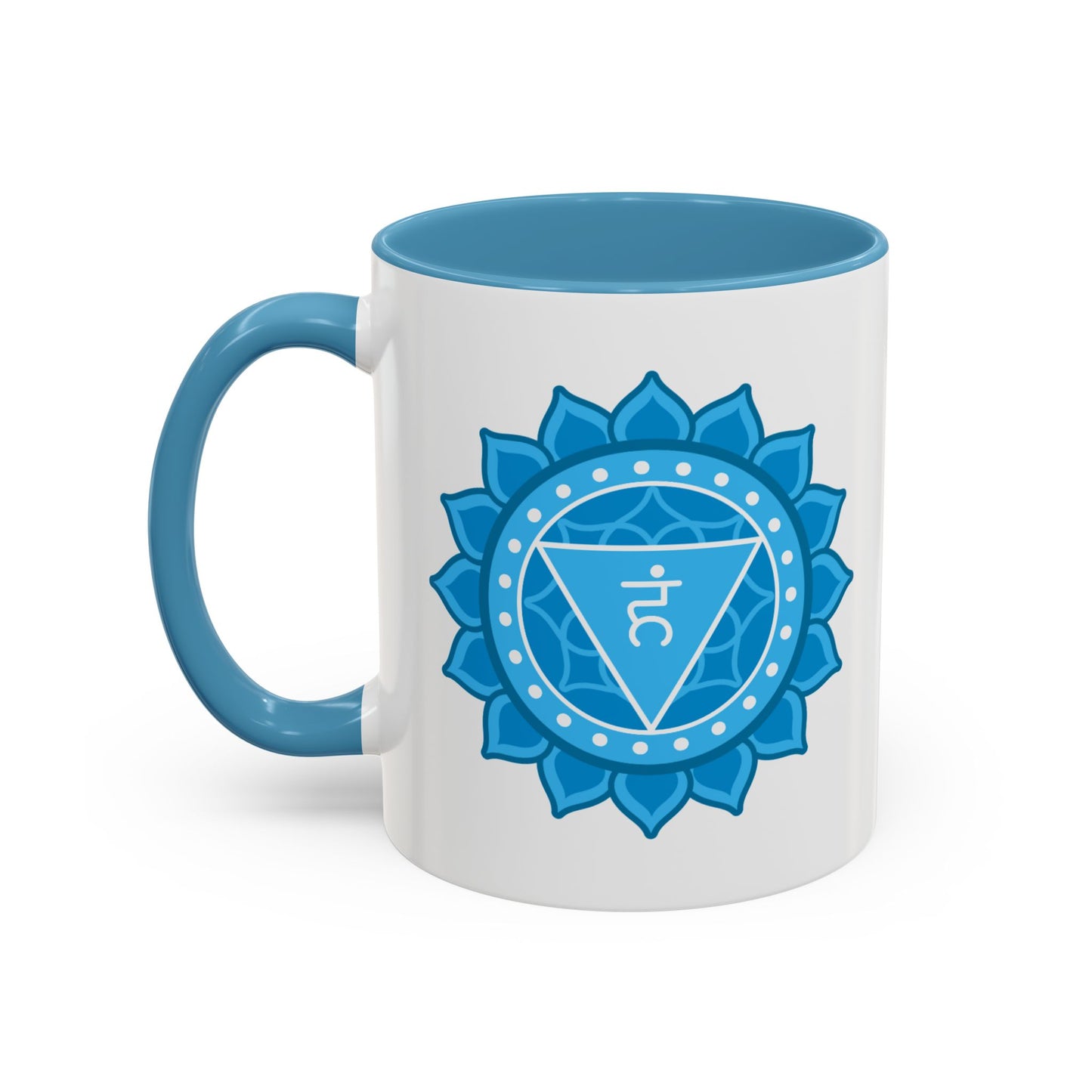 Throat Chakra Mug – I Speak Life. My Voice Carries Power and Truth (11oz / 15oz)
