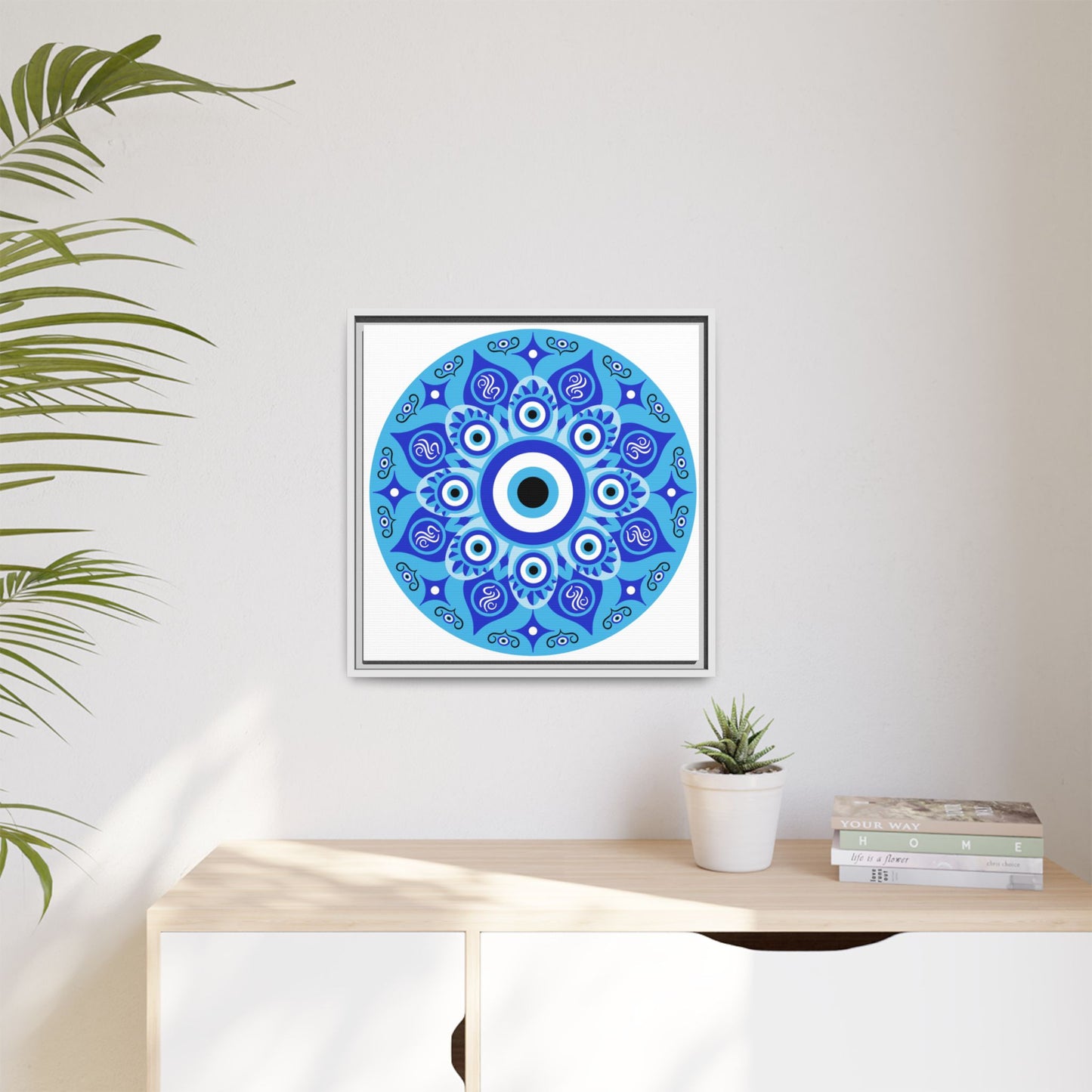 Sacred Gaze: The Evil Eye Mandala of Protection