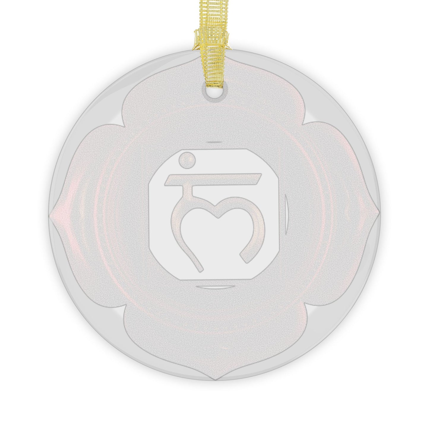 Root Chakra Glass Ornament – Holiday Harmony Collection
