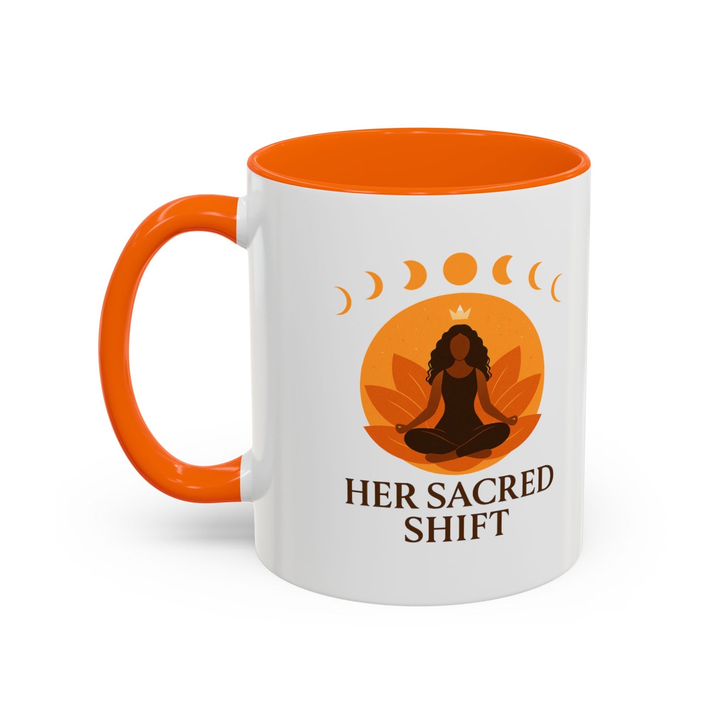 Her Sacred Shift Logo Mug – Sacral Chakra Energy (11oz / 15oz)