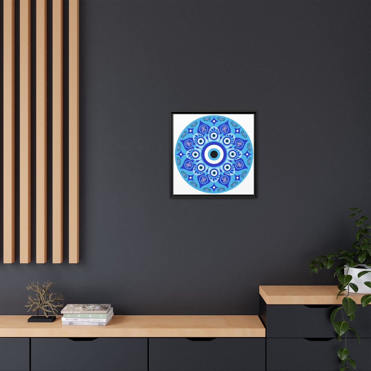 Sacred Gaze: The Evil Eye Mandala of Protection
