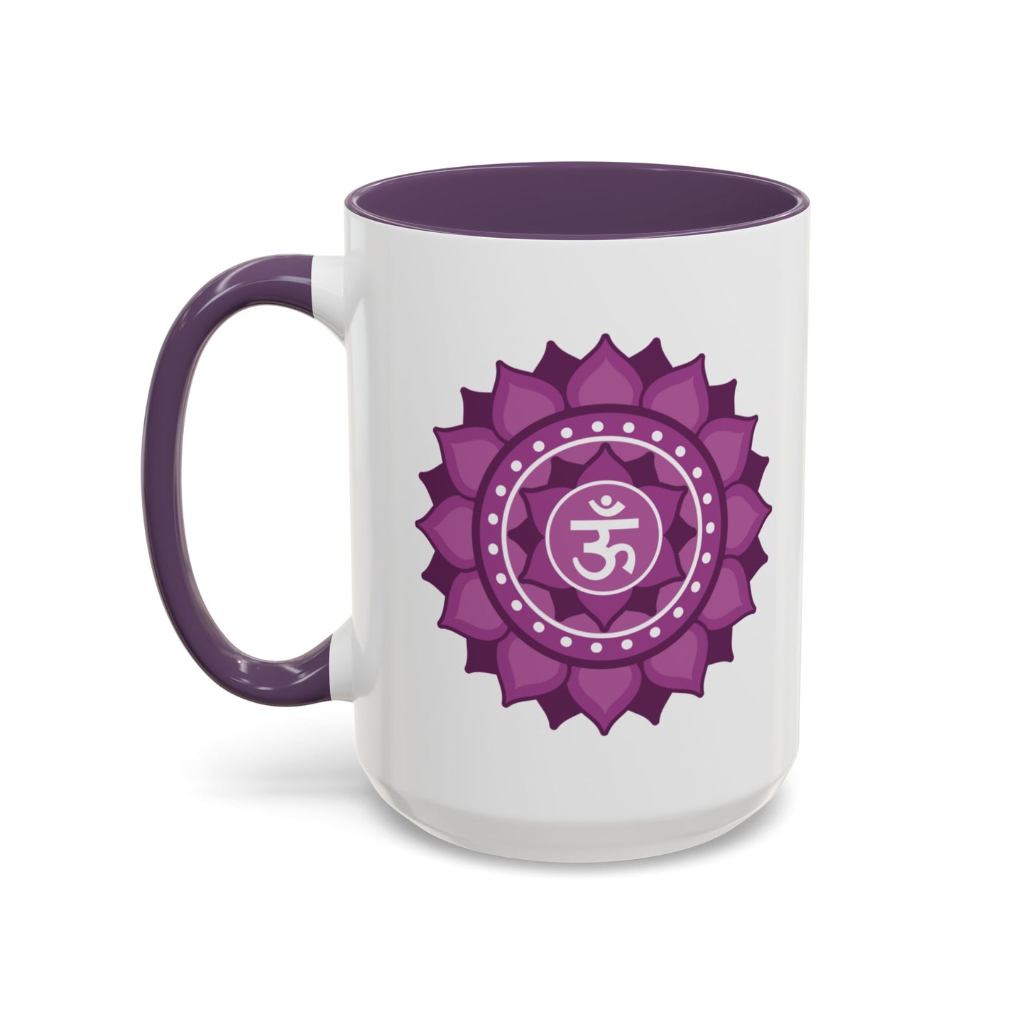 Crown Chakra Mug – I Am One with Divine Wisdom and Limitless Grace (11oz / 15oz)