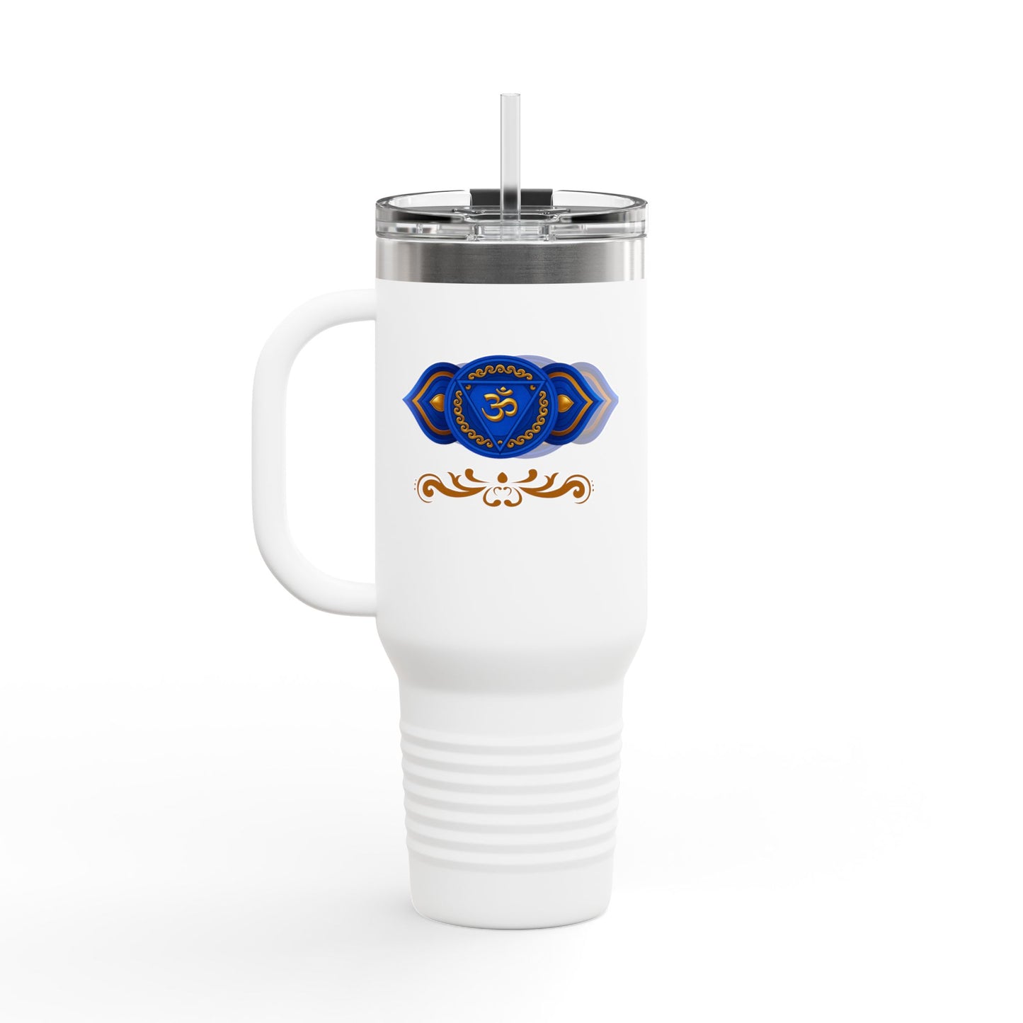 Third Eye Chakra 40oz Luxe Hydration Tumbler – Intuitive Vision Edition
