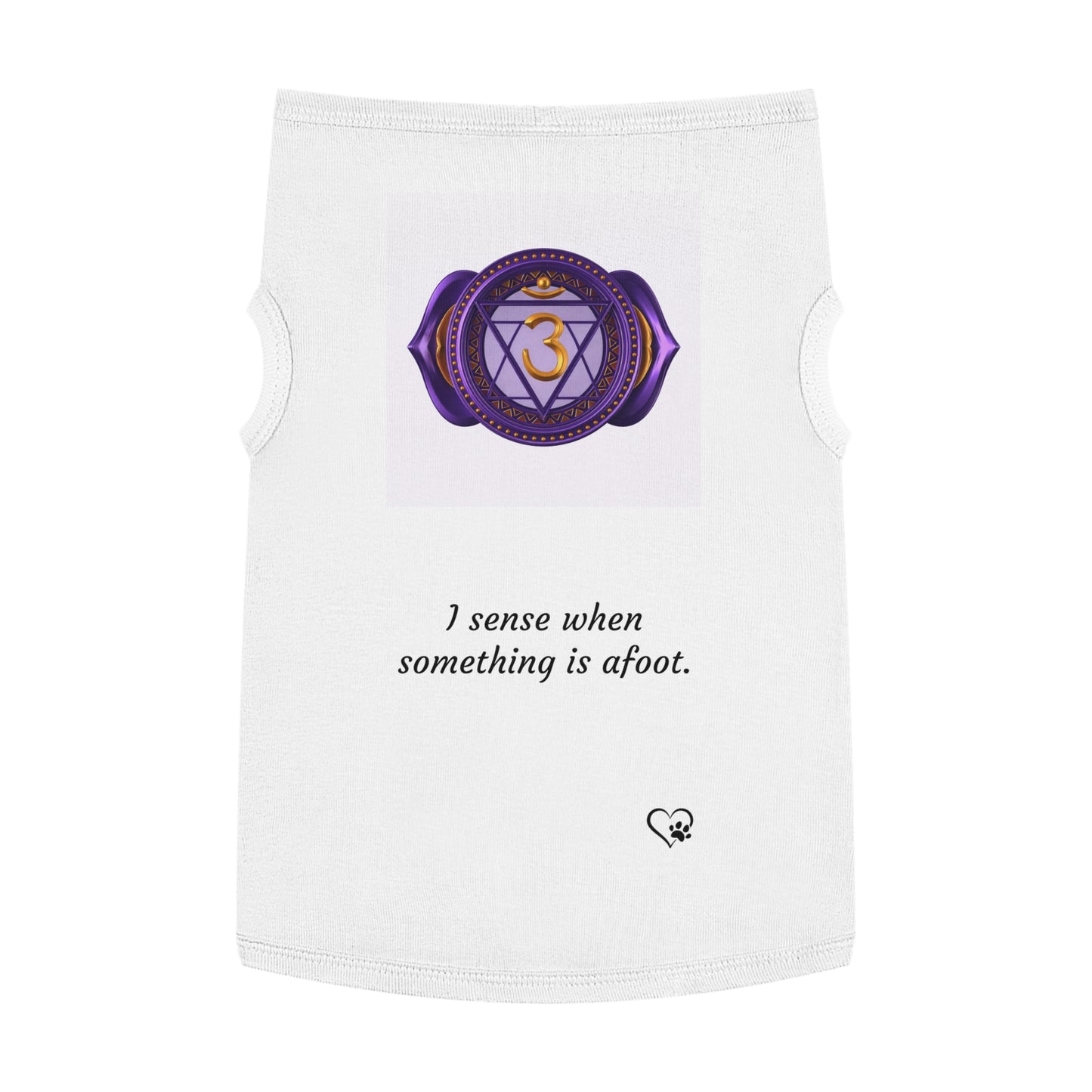 Sacred Guardian Pet Tank – Third Eye Chakra (Intuition & Awareness)