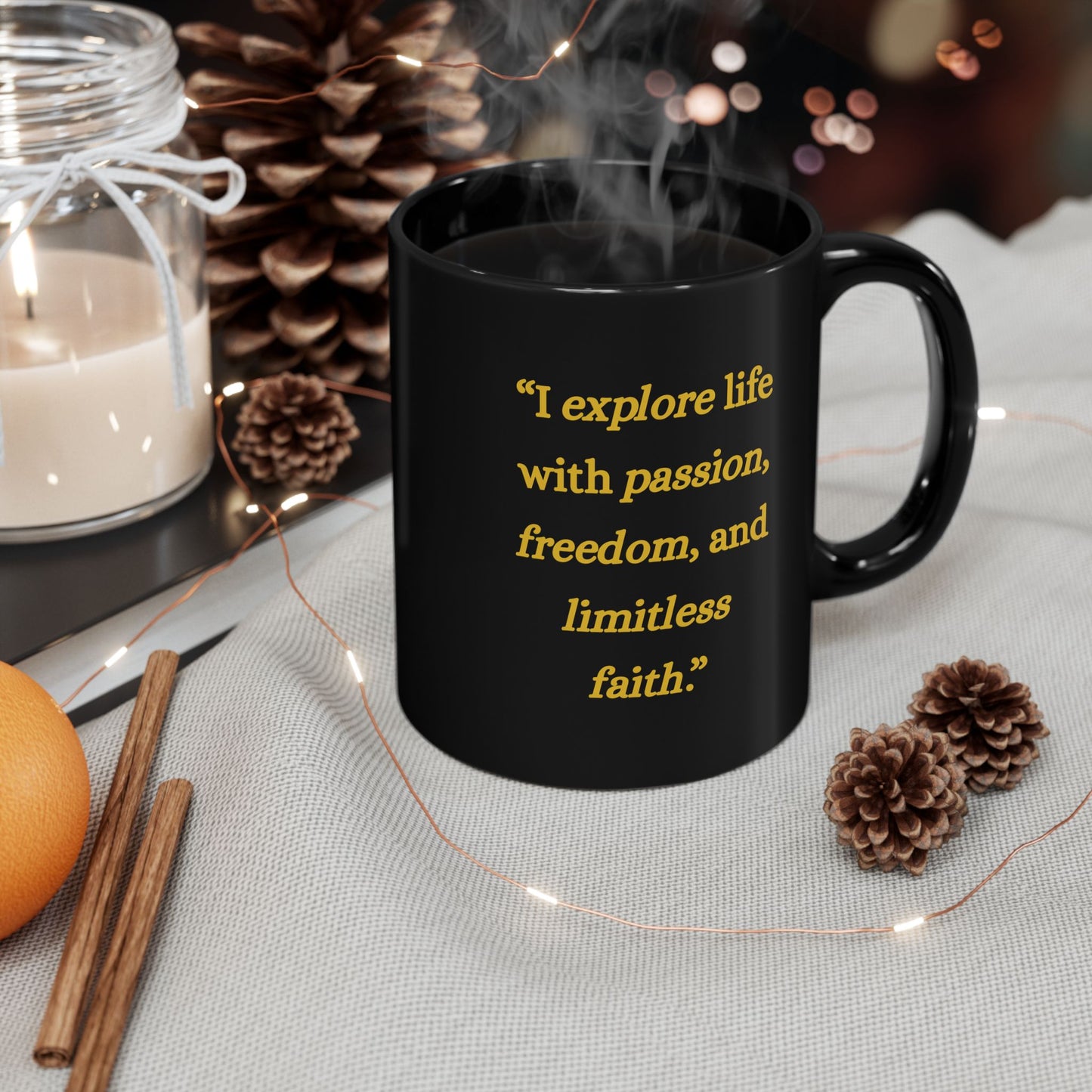 Sagittarius Zodiac Affirmation Mug – Adventurous & Free