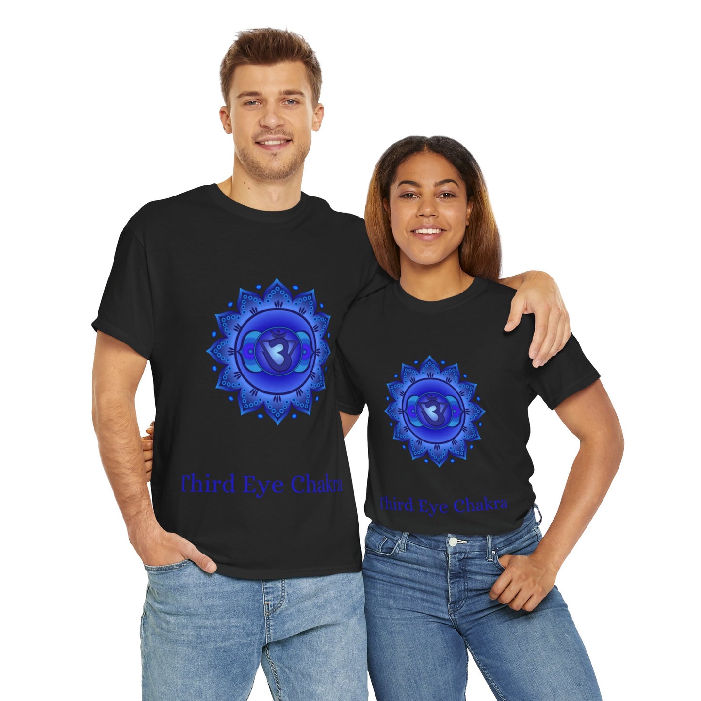 Third Eye Chakra Symbol T-Shirt – Intuition & Inner Wisdom