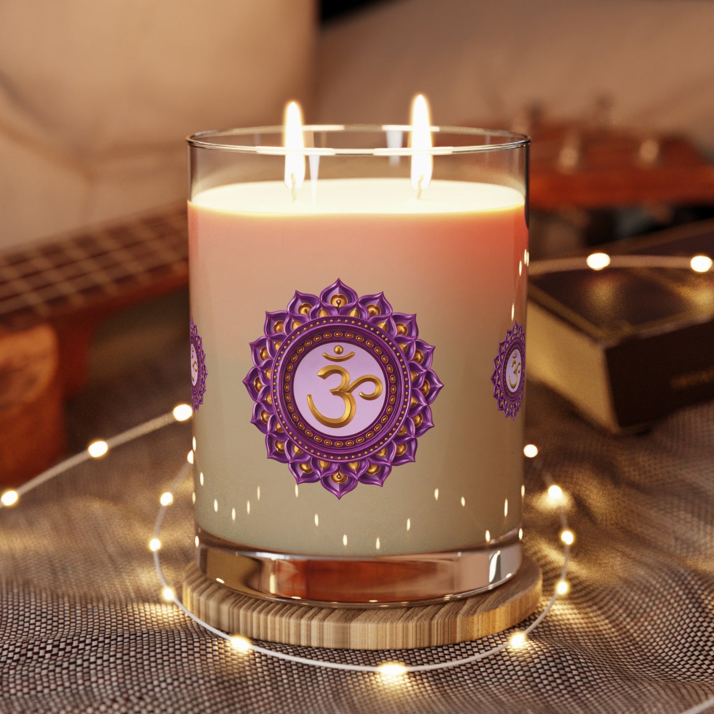 Crown Chakra Ritual Candle – 11oz. Connect to Divine Wisdom & Higher Self